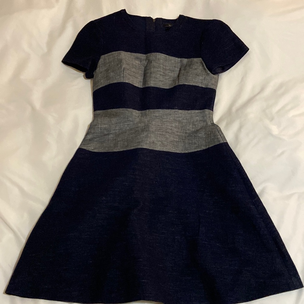 Navy Blue BCBG A-Line Dress